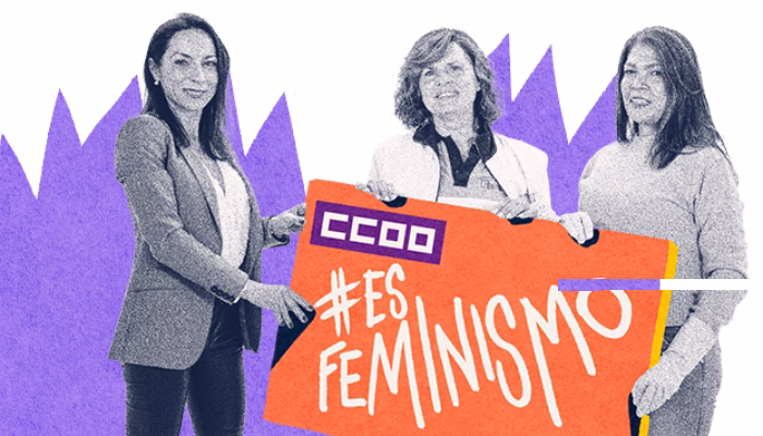 8M  CCOO #EsFeminismo