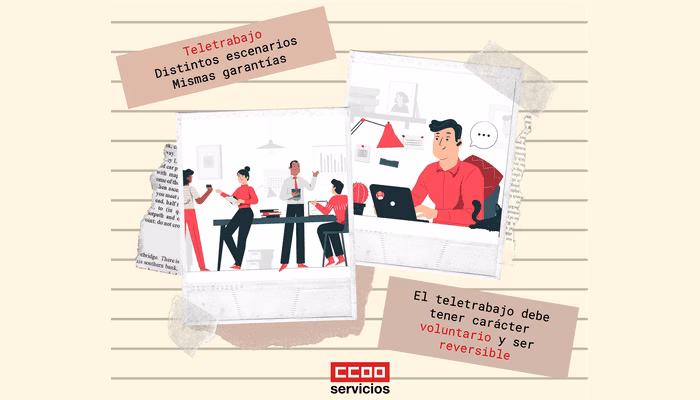 Teletrabajo, distintos escenarios mismas garantías